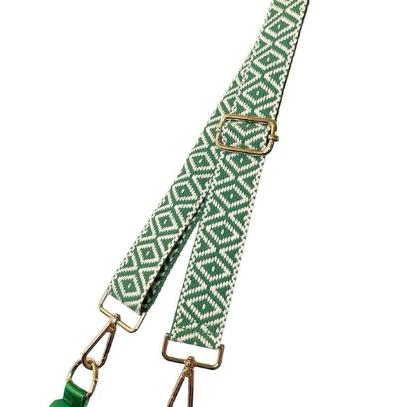 WanderFull HydroBag Green Puffer Crossbody Water Bottle Bag Carrier Sling NEW - Picture 4 of 9